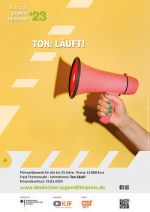 Plakat Deutscher Jugendfilmpreis 2023
