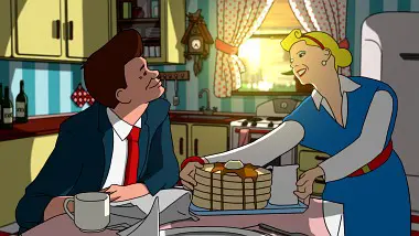 Filmszene aus dem Wettbewerbsfilm ‚Reverie‘, 2013.